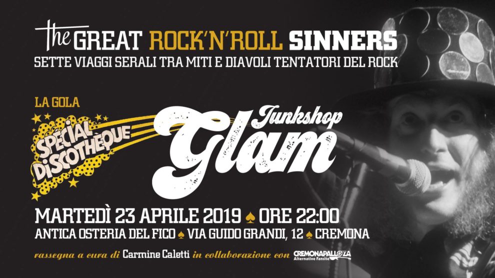 The Great RockNRoll Sinners • La gola • Junkshop Glam