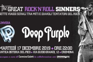 Cremonapalloza‎ The Great RockNRoll Sinners • Linvidia • Deep Purple