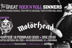 The Great RockNRoll Sinners • Lavarizia • Motörhead