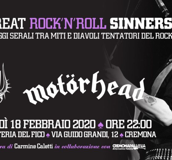The Great RockNRoll Sinners • Lavarizia • Motörhead